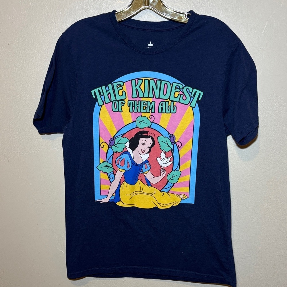 Disney Navy Snow White 'The Kindest of Them All' Graphic Tee
